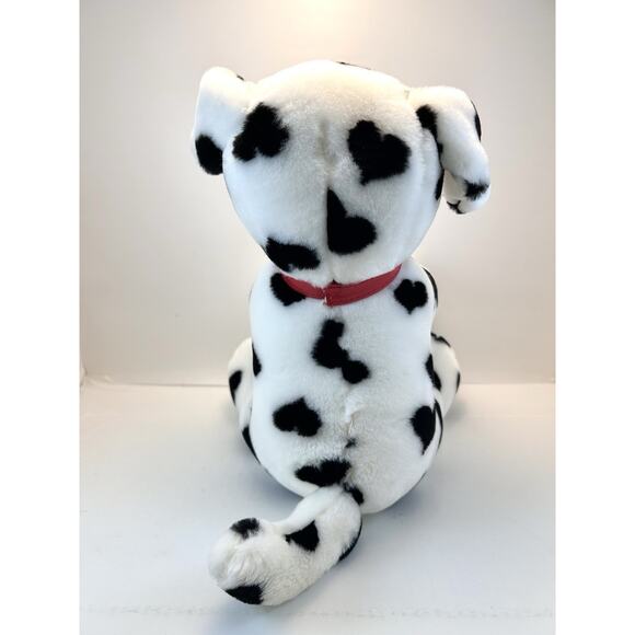 Build A Bear Be Mine Dalmatian Plush Puppy Dog Heart Patch Original Necklace 09 - Picture 3 of 11